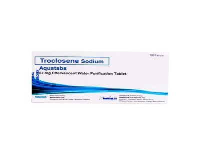 TGP Troclosene Sodium Aquatabs 67mg 100 Tablets