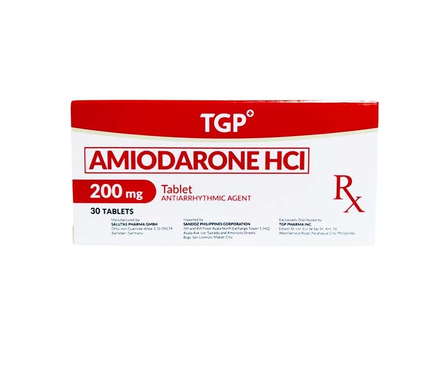 TGP Amiodarone HCI 200mg 30 Tablets