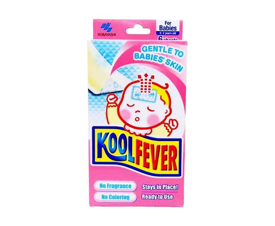 Kobayashi Kool Fever For Babies 0-2 Years Old 6 Sheets