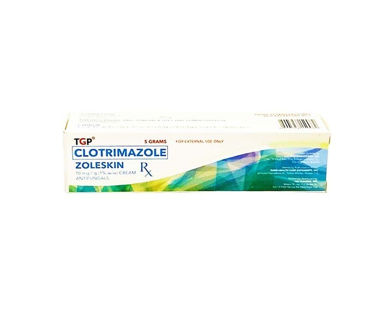 TGP Clotrimazole Zoleskin 10mg/ g (1% w/w) Cream Antifungals 5g