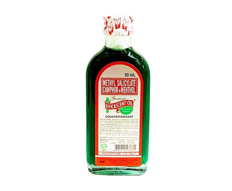 Methyl Salicylate Camphor+Menthol Efficascent Oil Counterirritant 50mL