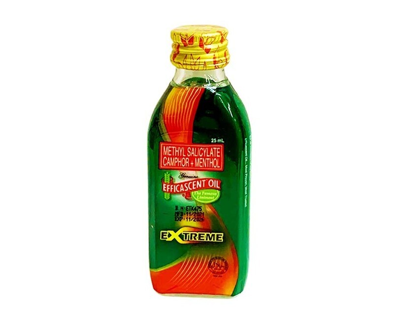 Methyl Salicylate Camphor+Menthol Genuine Efficascent Oil Extreme 25mL