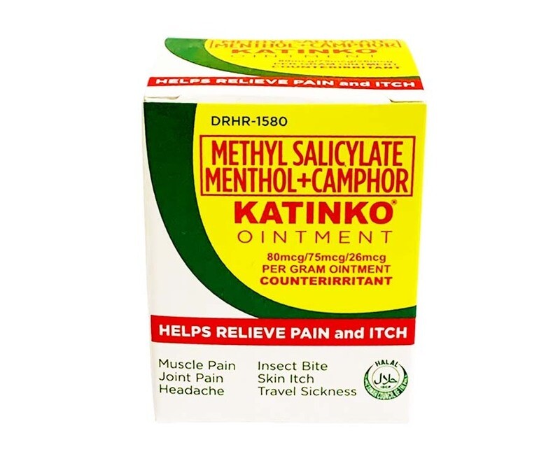 Methyl Salicylate Menthol+Camphor Katinko Ointment Counterirritant 30g