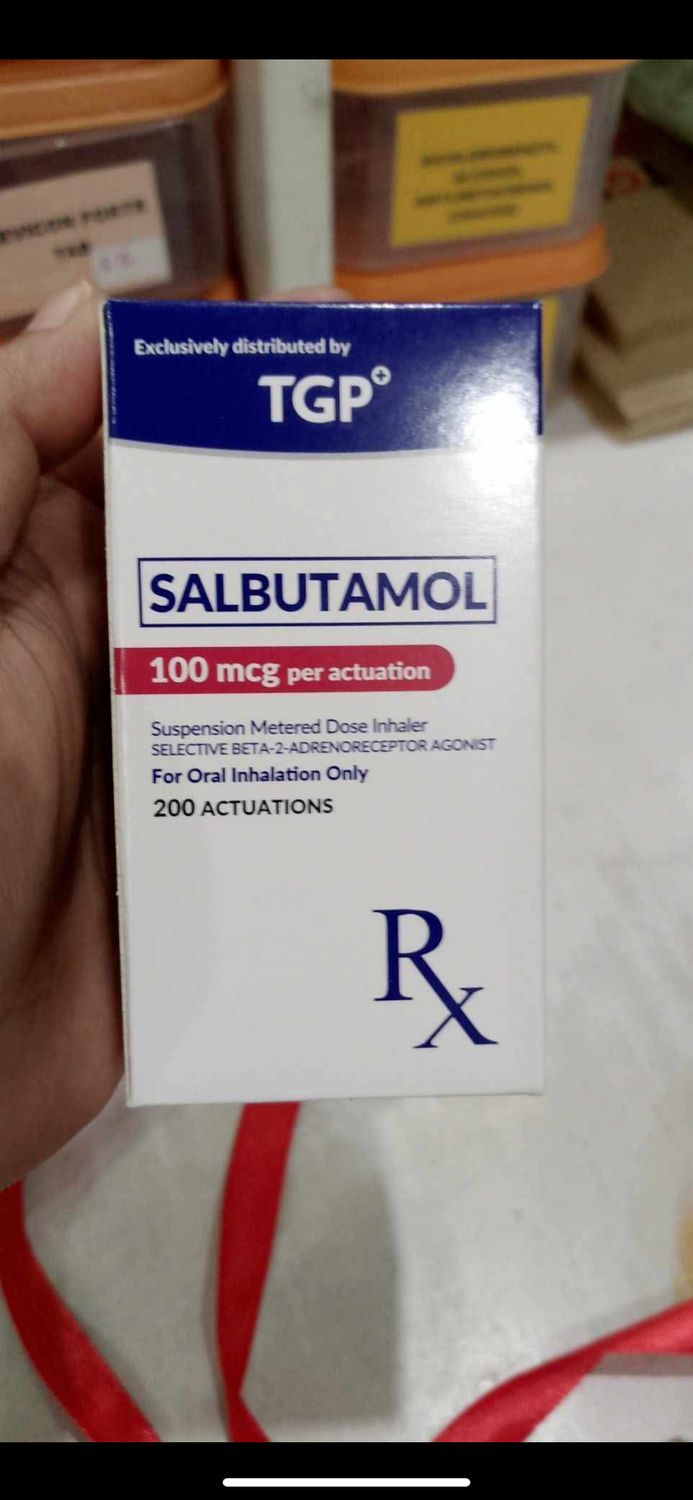 TGP Salbutamol 100mcg Per Actuation
