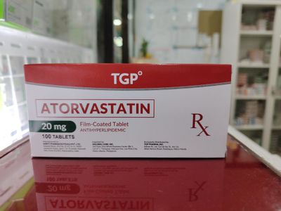 Atorvastatine 20mg 100Tablets