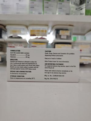Sacubitril + Valsartan VASACAD-S 50mg