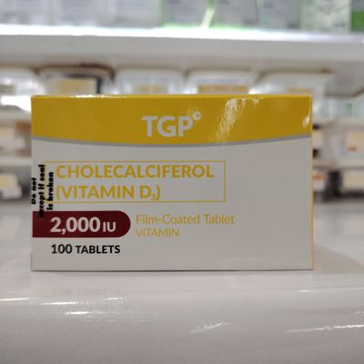 Cholecalciferol (Vitamin D3 2000IU)