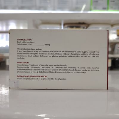 Telmisartan MISARTAN 80mg