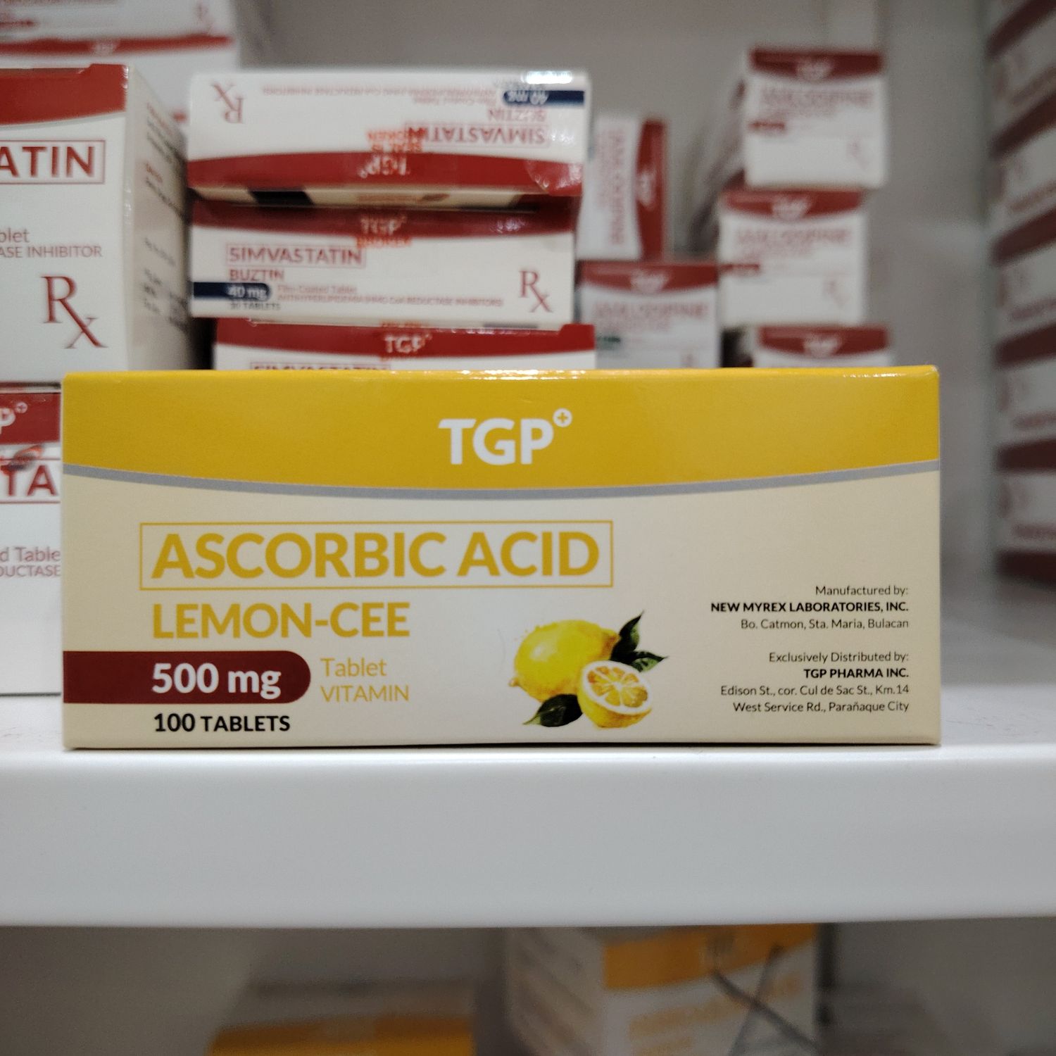 Ascorbic Acid  Lemon-Cee 500mg