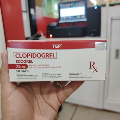 Clopidogrel ECOGREL 75mg