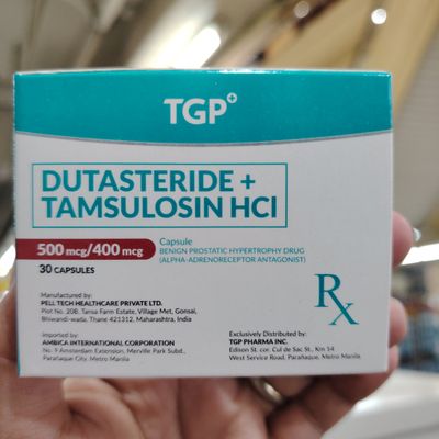 Dutasteride+Tamsulosin HCI 500mcg/400mcg