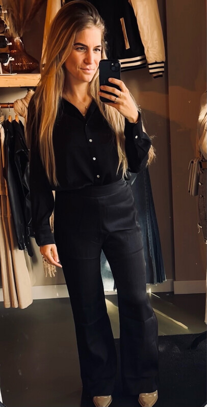 PANTALON SHINE | ZWART