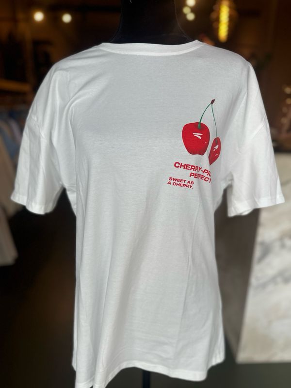 KERSENSHIRT | WIT