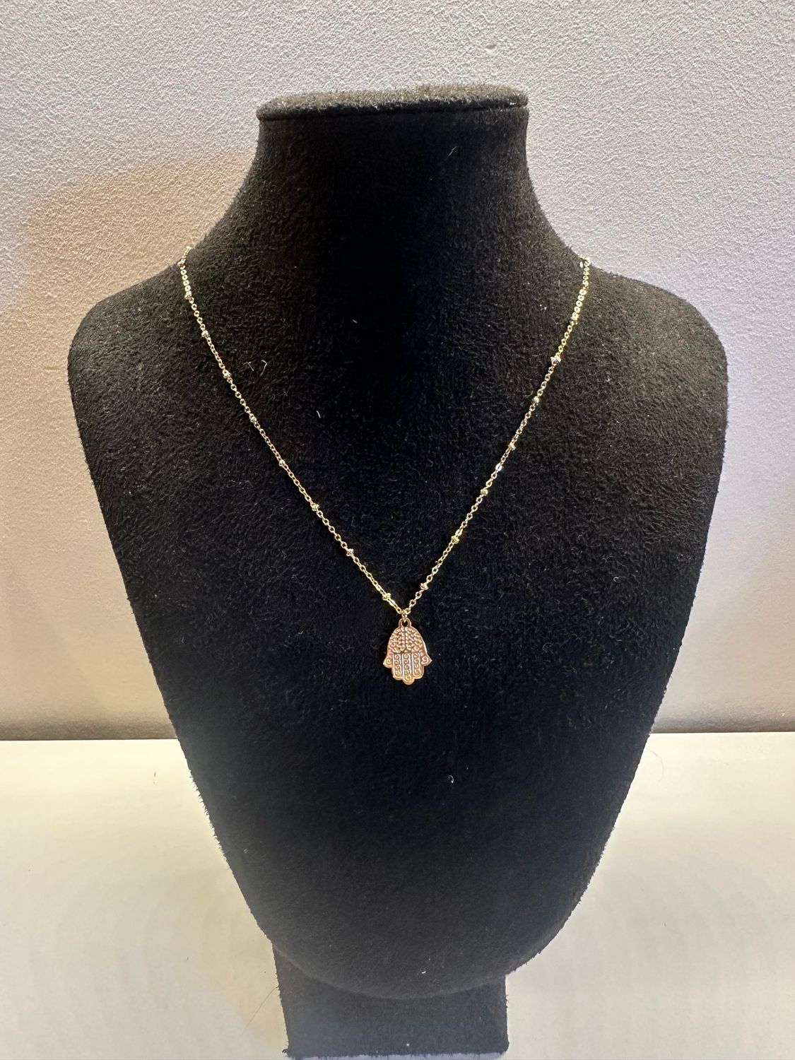 KETTING HANDJE | GOUD