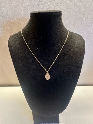 KETTING HANDJE | GOUD