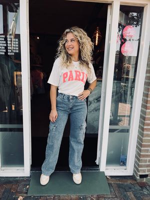 T-SHIRT PARIS | WIT