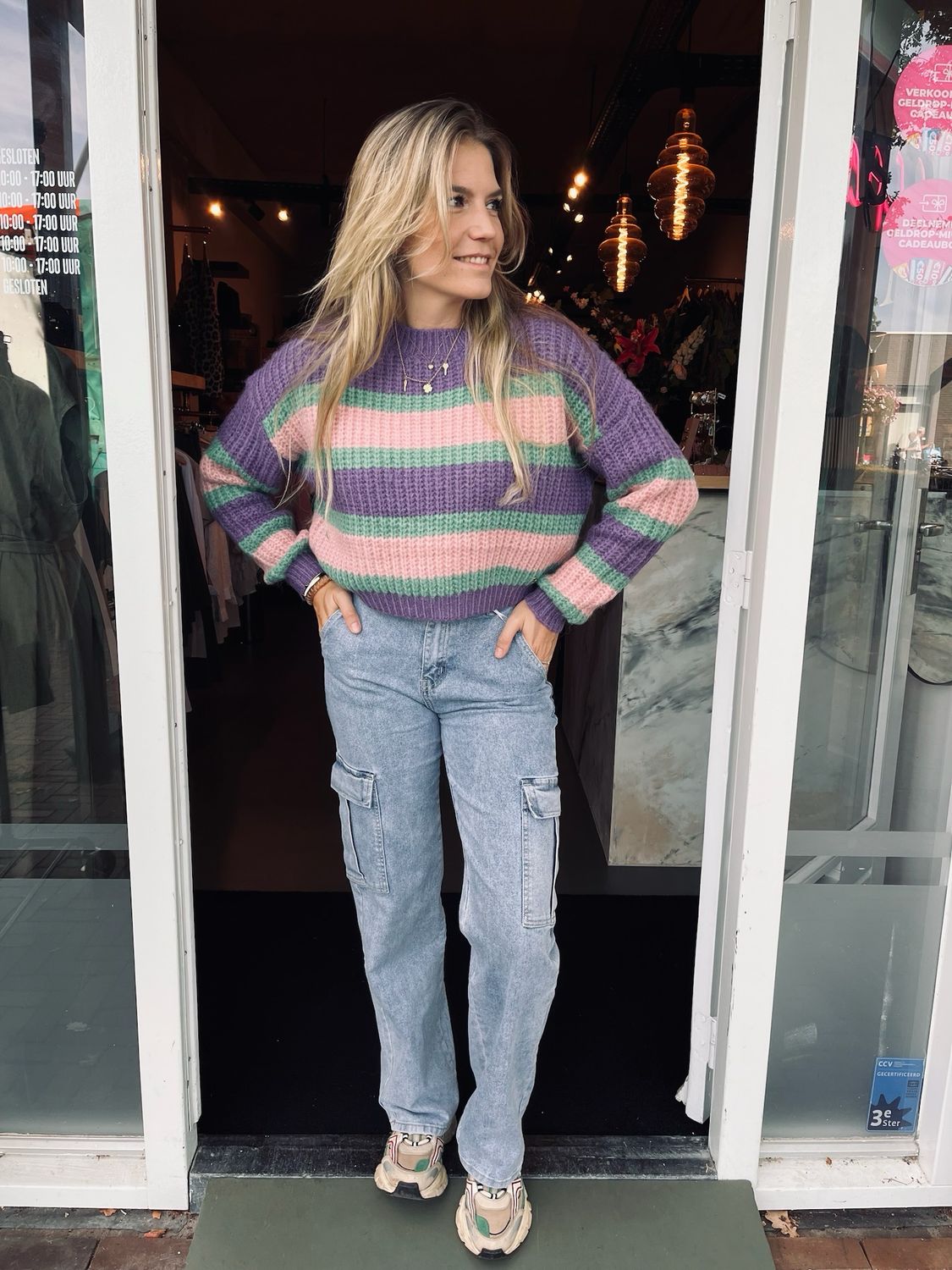 TRUI | PAARS ROZE TURQOISE