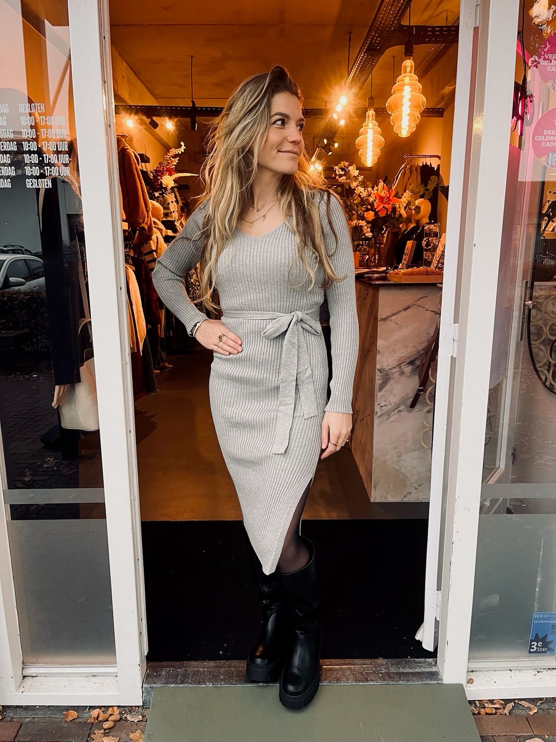 JURK | GRIJS JURK | GRIJS