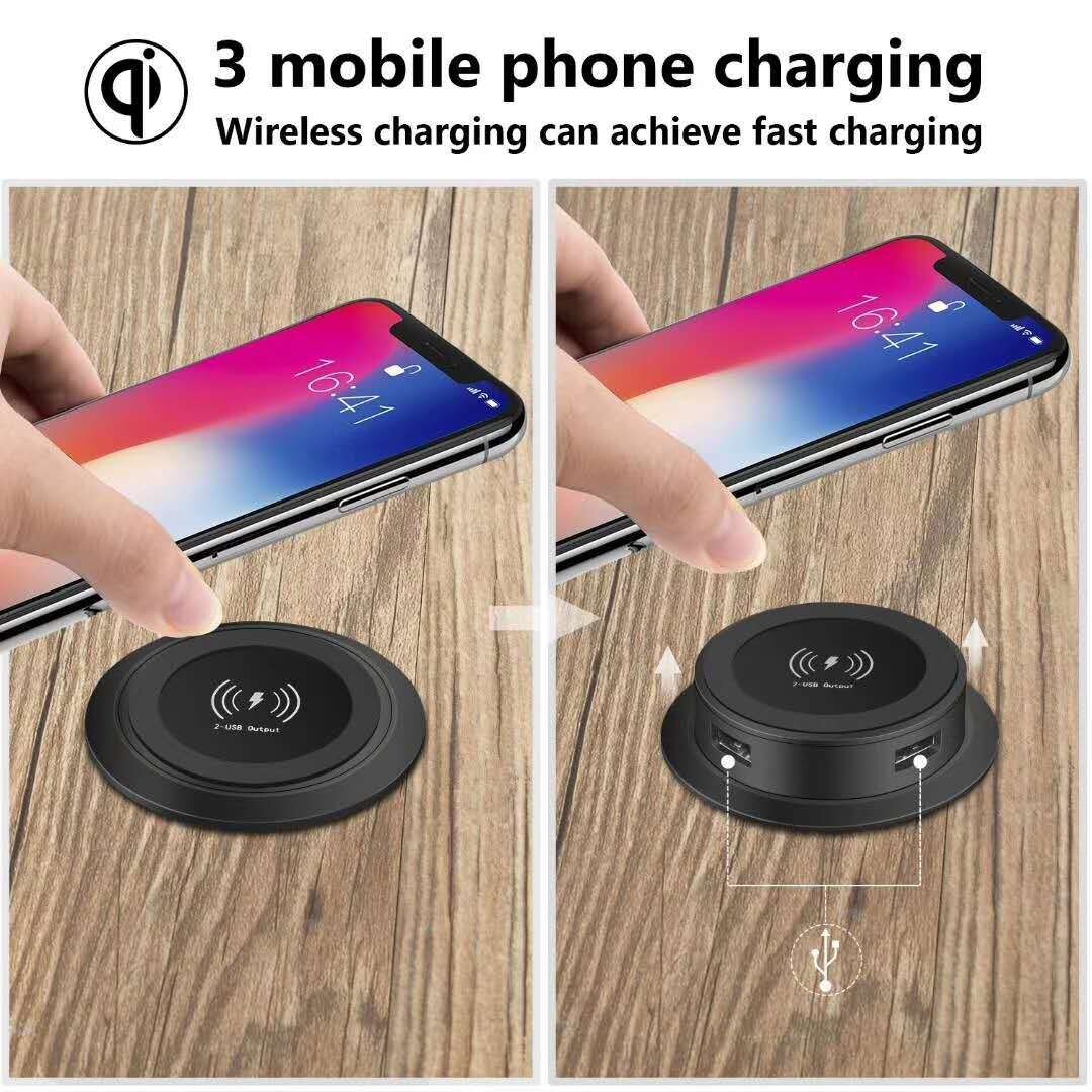 Furniture Built-in Wireless Charger | ONE POINTECH