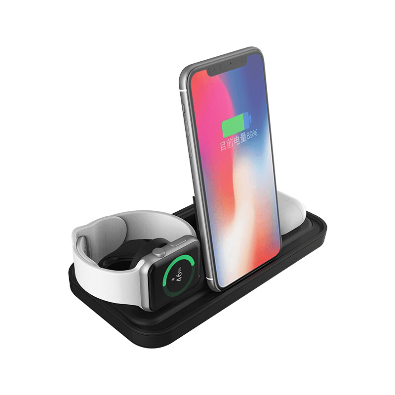 Multi-function Wireless Charging Stand with Mini-Lamp and Fan OPT-41108