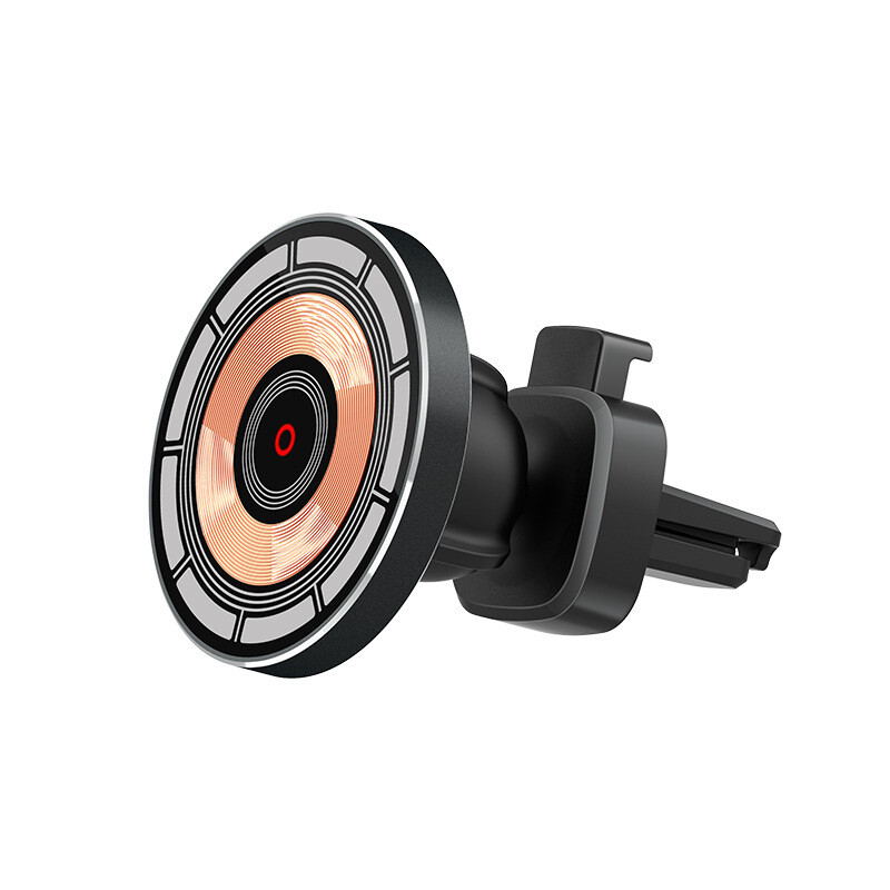 Cargador magnético de carga inalámbrica para coche para iPhone 12/13/14/15
