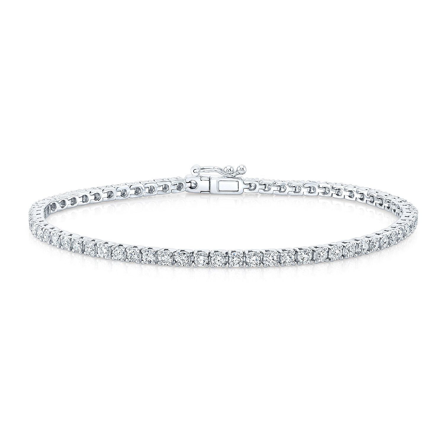 Personalized Diamond PRONG-SET Tennis Bracelet