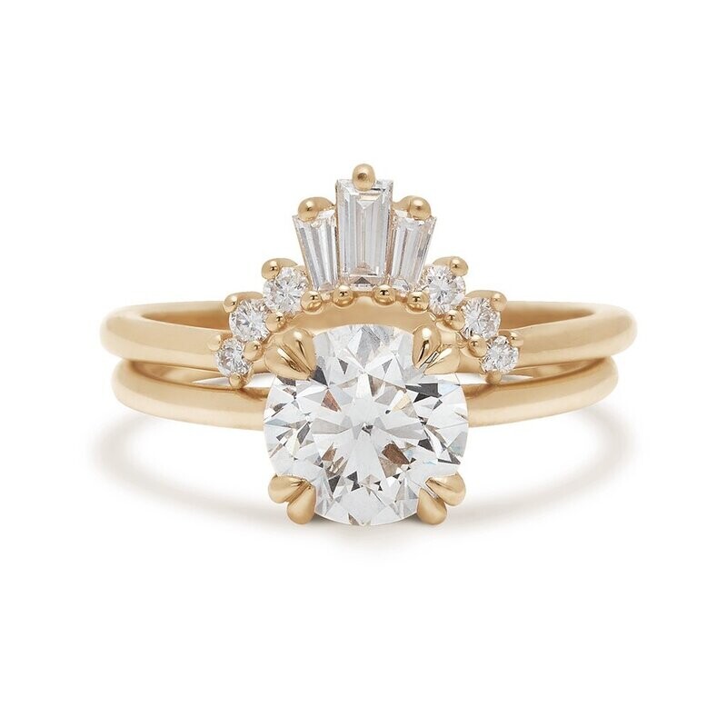 Personalized Queen Diamond Ring