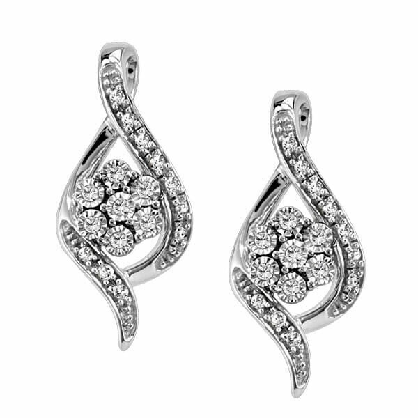 Personalized Diamond Earrings