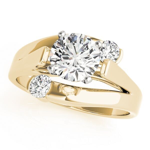 Personalized Diamond Engagement Ring