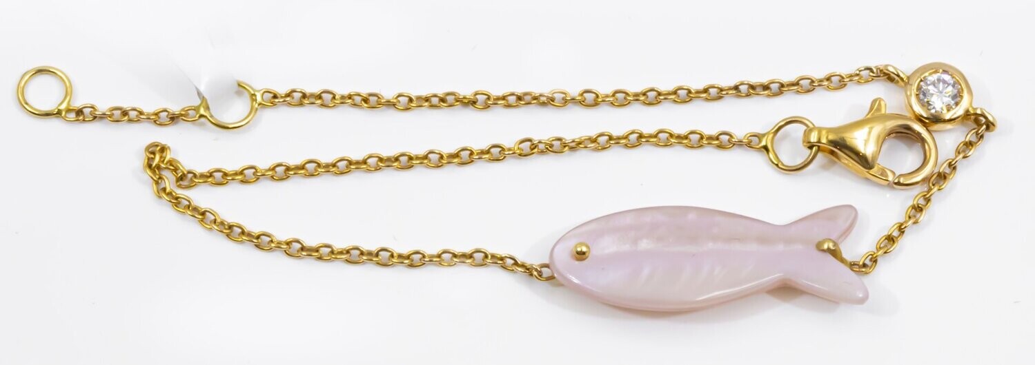 A.BONJA - Diamond Bracelet, fish,