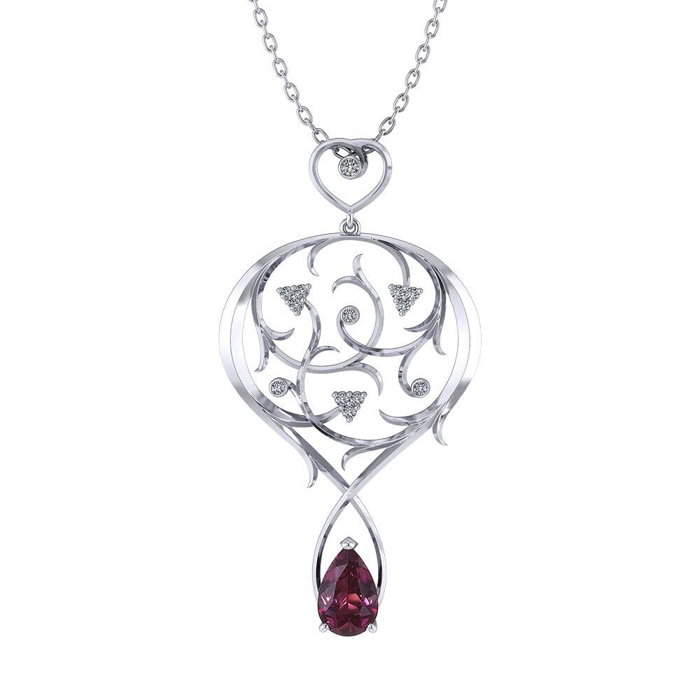 Personalized Diamond Pendant