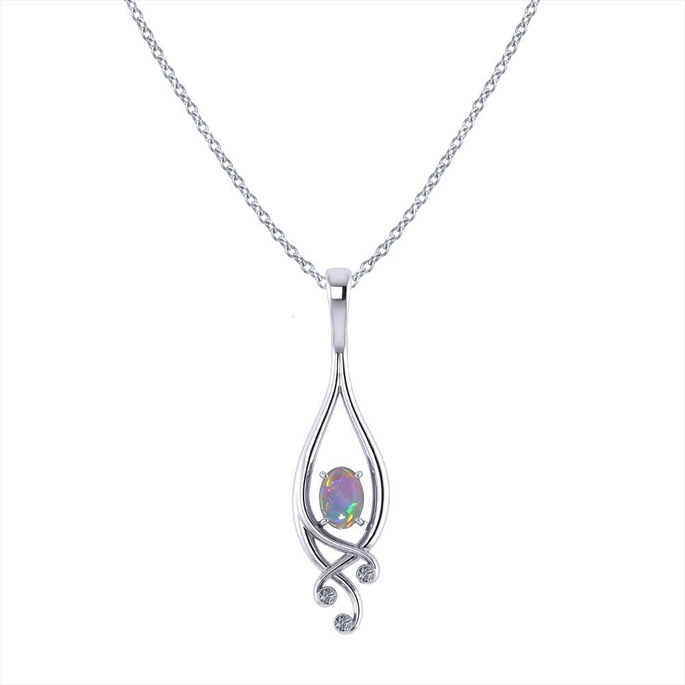Personalized Diamond Pendant