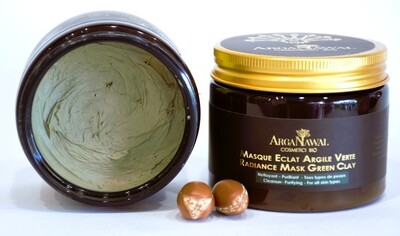 Maschera argilla verde Viso All&#39;Olio Di Argan