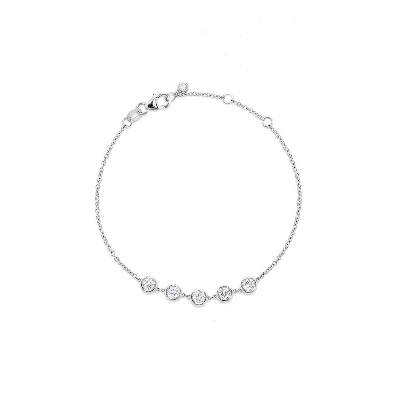 Five Diamond Bracelet