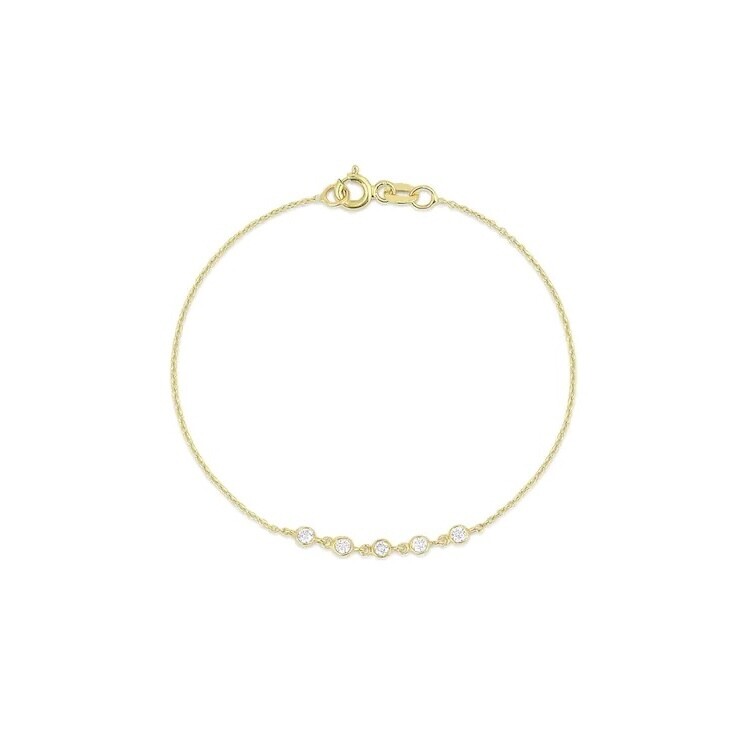 Four Diamond Bracelet