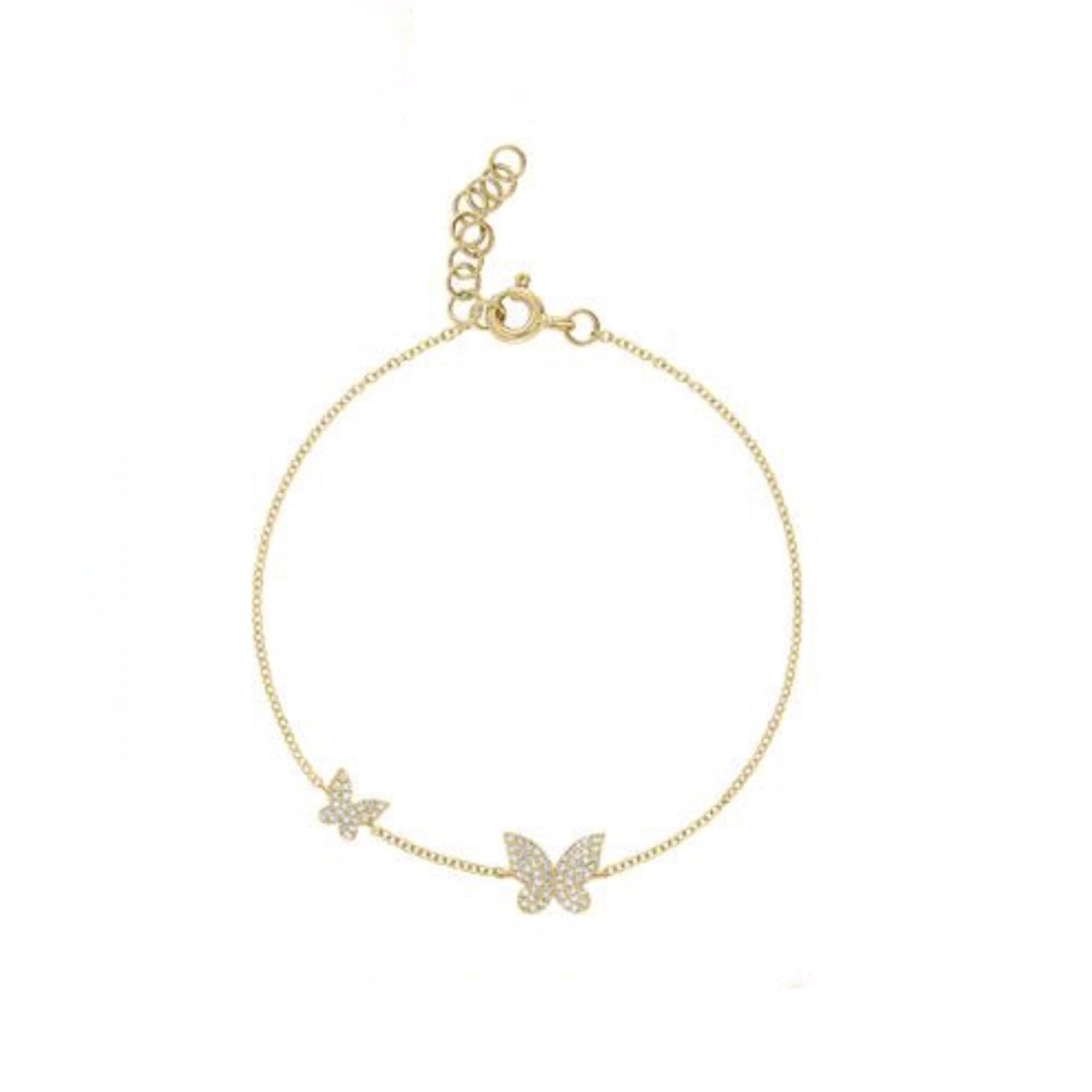 Butterfly Diamond Bracelet