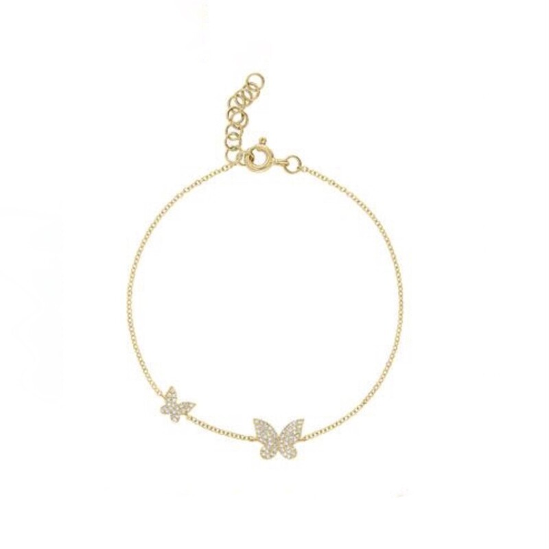 Butterfly Diamond Bracelet