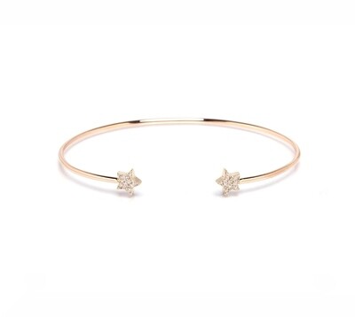 Double Star Diamond Bracelet