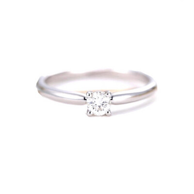 Small 0.1 Ct Diamond Ring