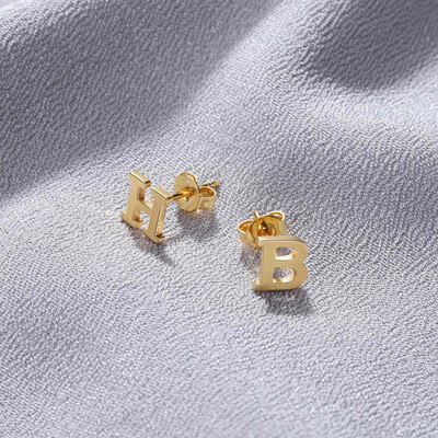 Letter Earrings