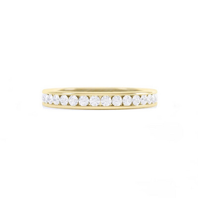 2.7 mm Pave Half Eternity Diamond Ring