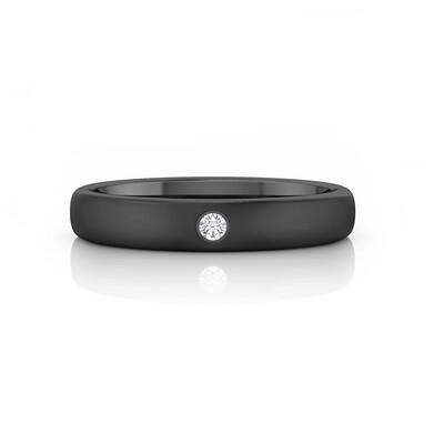 Black Gold Diamond Band