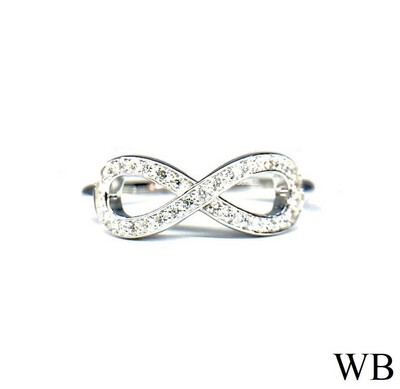 Infinity Diamond Ring