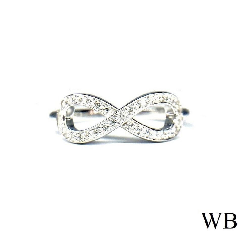 Infinity Diamond Ring