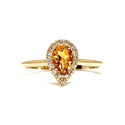 Citrine Rings Collection