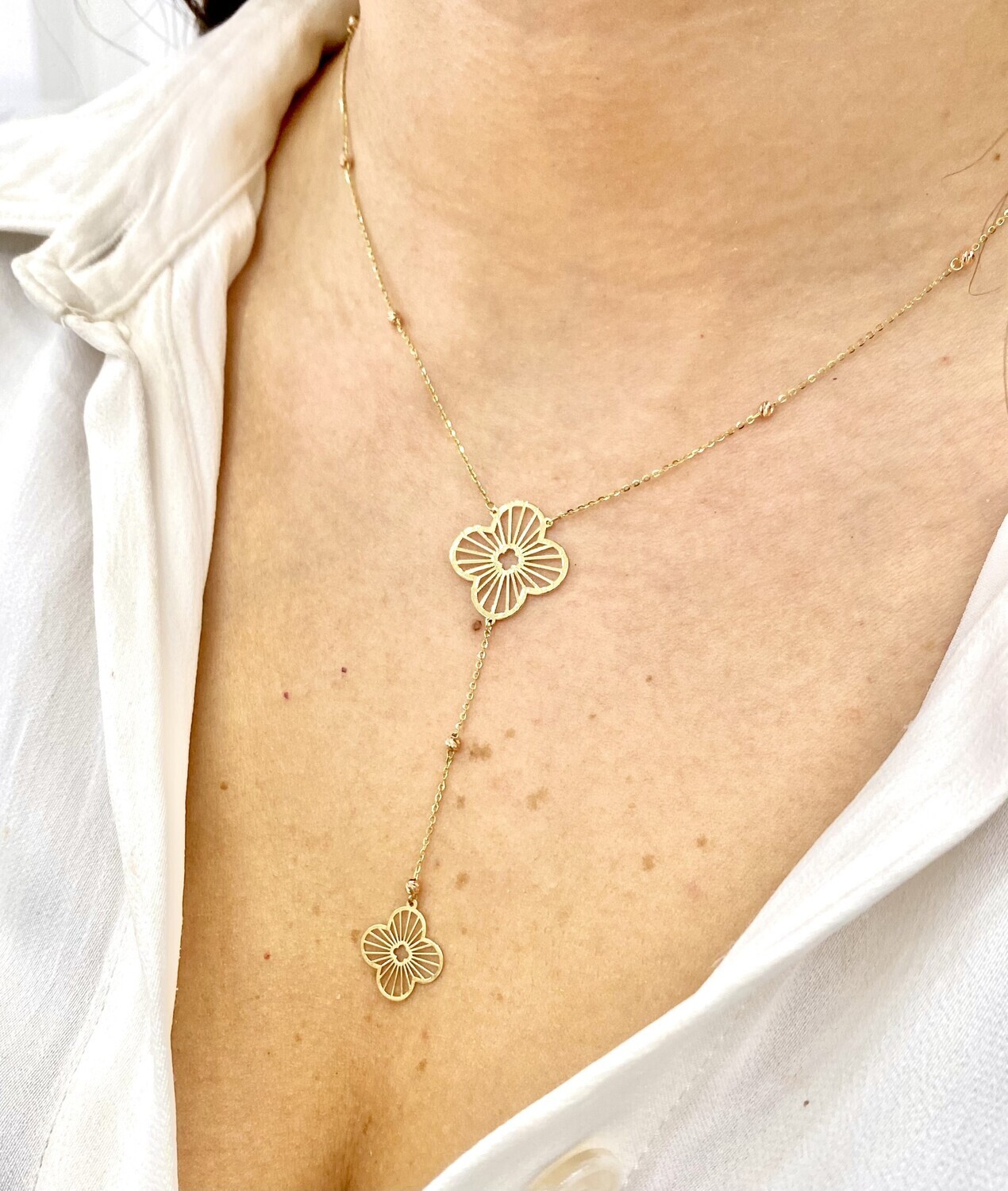 Multi Flower Necklace