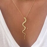 Sizzling Snake Necklace