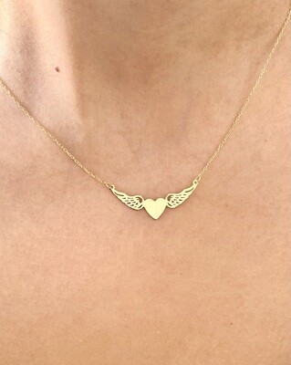 Flying Heart Necklace