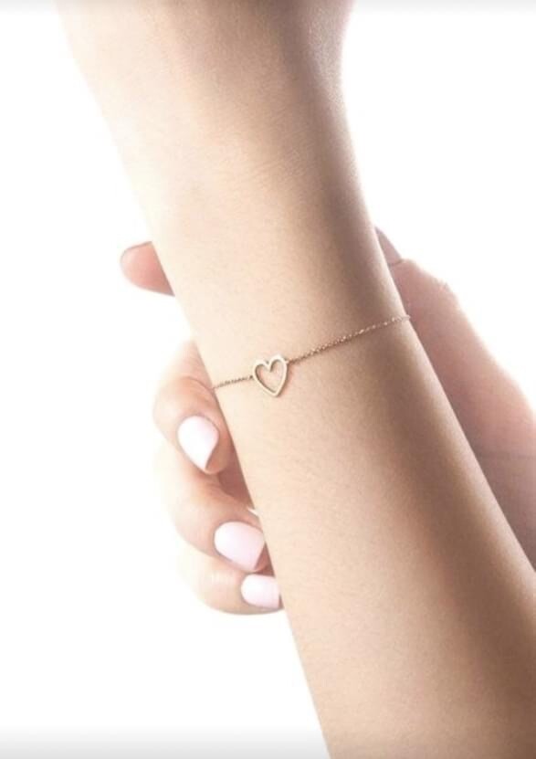 Open Heart Bracelet
