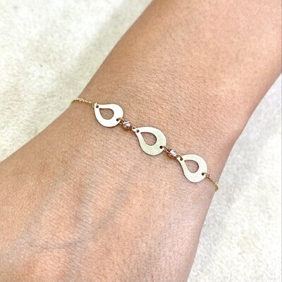 Multi-Pear Bracelet